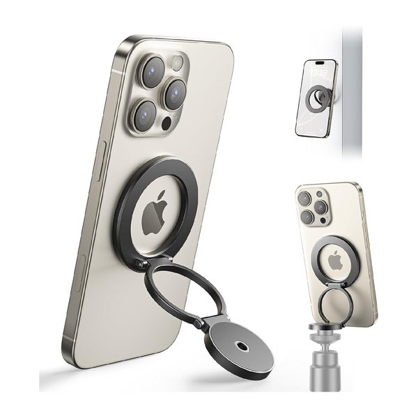 Magetic Grip with 1/4" Tripod Mount for Magsafe